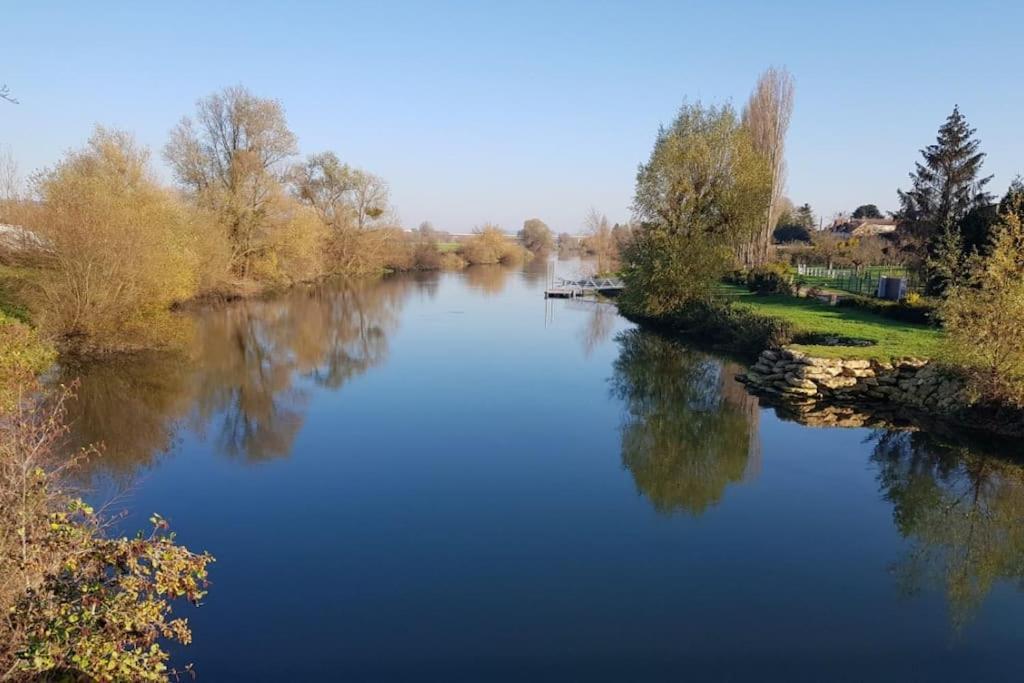 Ferme Cosy Et Paisible Au Bord De L'Eure Villa Criquebeuf-sur-Seine Ngoại thất bức ảnh